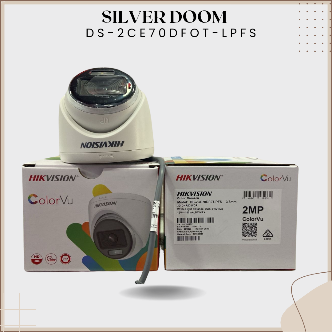 Silver Doom DS-2CE70DFOT-PFS