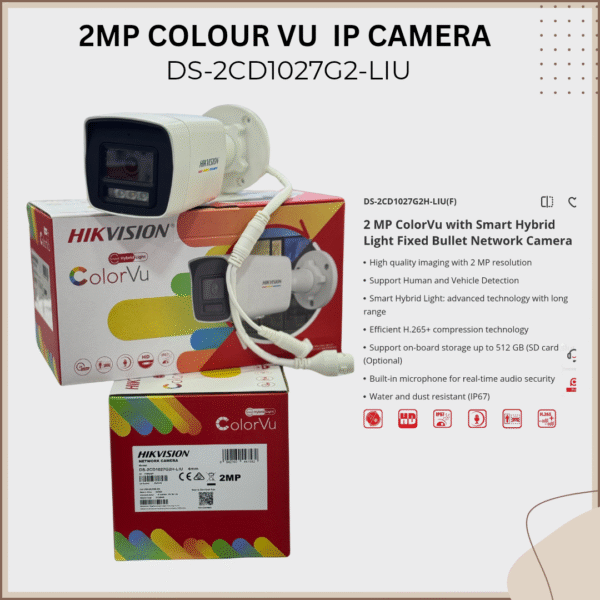 IP COLOUR VU BULLET DS-2CD1027G2-LIU