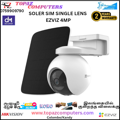 EZVIZ SOLER 4G CAMERA