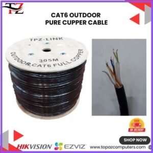 OUTDOOR PURE CABLE 
WITH HIGH GRADED CAT6