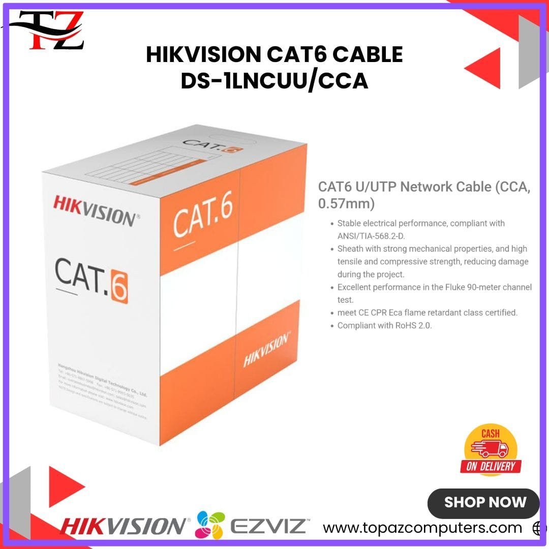 HIKVISION CAT6 CABLE DS-1LNCUU/CCA