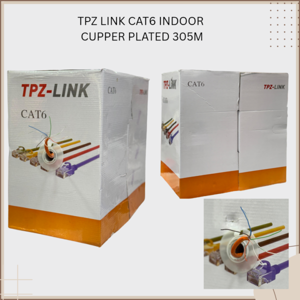 TPZ LINK CAT6 CABLES PLATED