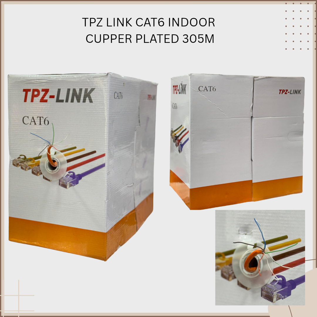 TPZ LINK CAT6 CABLES PLATED