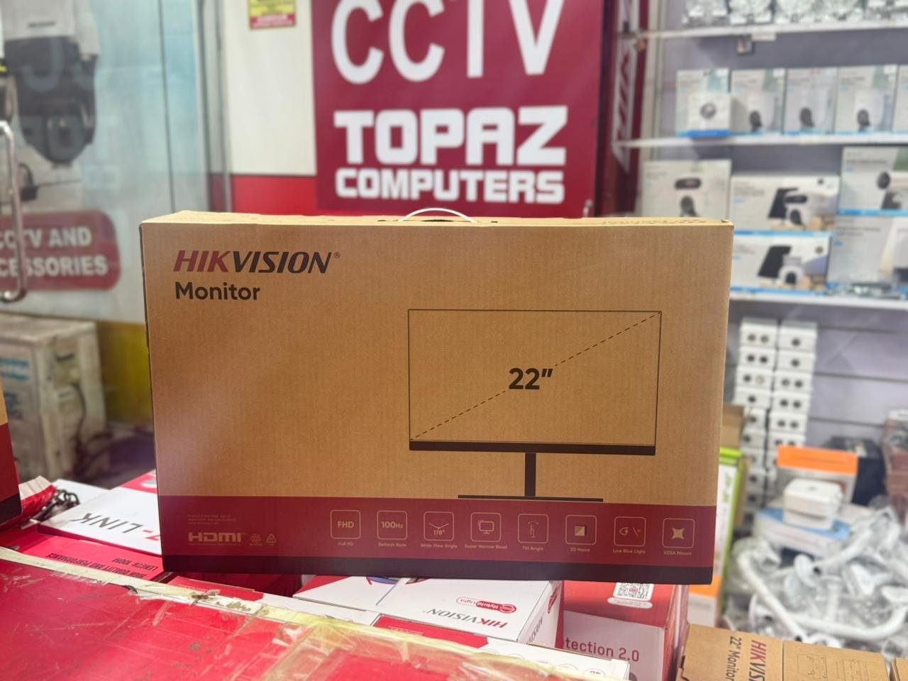 HIKVISION MONITOR 22 inch Franless (2Year warrenty)