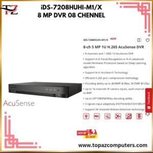 DVR 08 CHENNEL 8MP
IDS-7208HUHI-M1/X