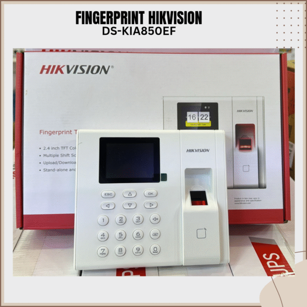 FINGER PRINT HIKVISION
DS-KIA850EF