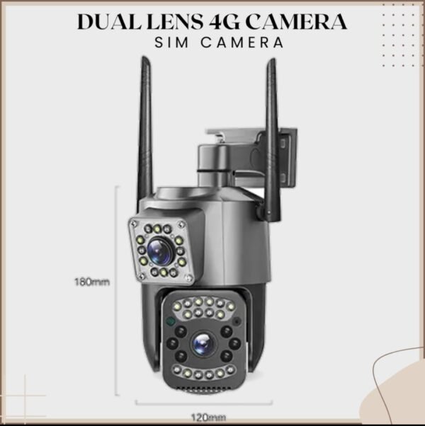 DUAL LENS 4G SIM CAMERA
