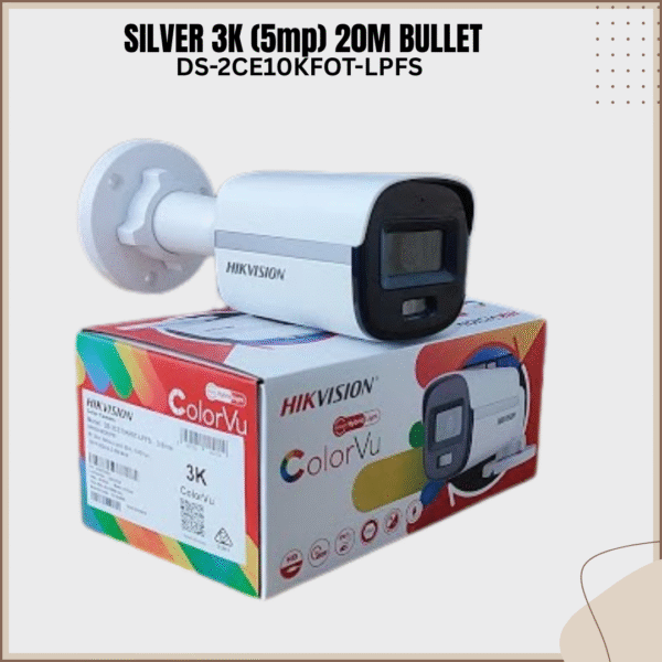 3K ColorVu Smart hybrid light Fixed Mini Bullet Camera

DS-2CE10KFOT-LPFS