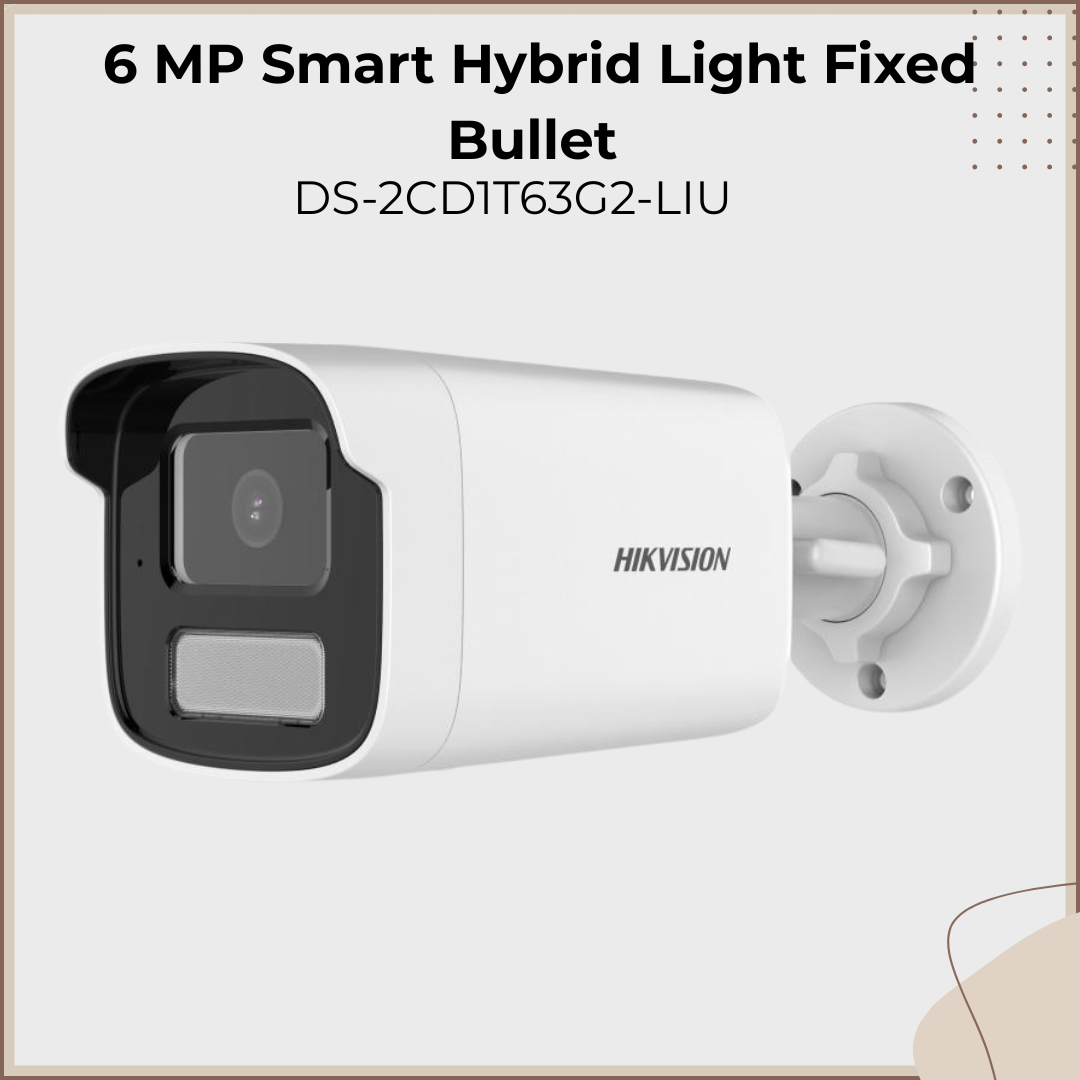 6MP IP BULLET CAMERA DS-2CD1T63G2-LIU