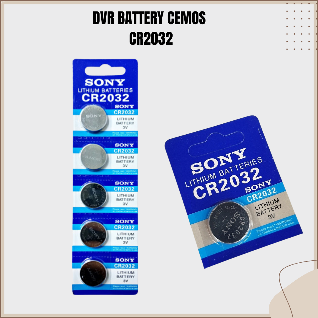 DVR CEMOS BATTERY 2032 SONY