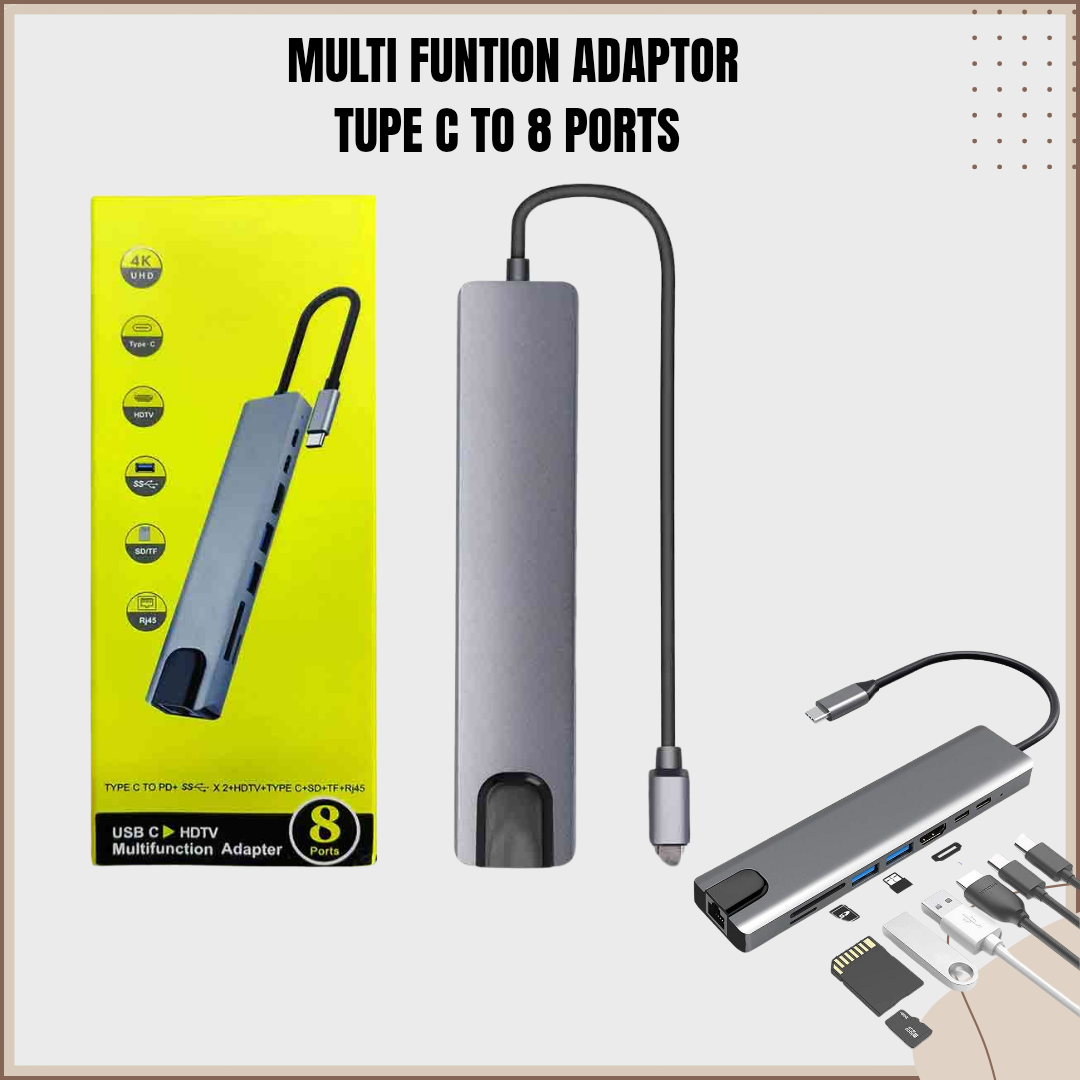 TUPE C TO Multifunction ADAPTOR