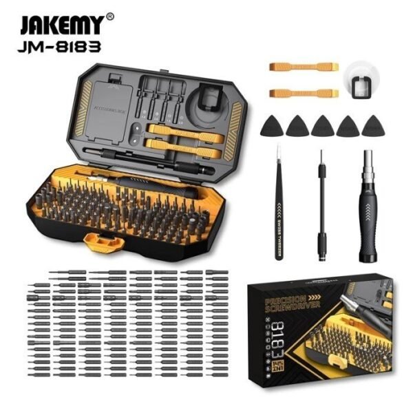 TOOL KIT JAKMY ORIGINAL
(SUITABLE CCTV ,PHONE & LAPTOP REPAIR) - Image 5