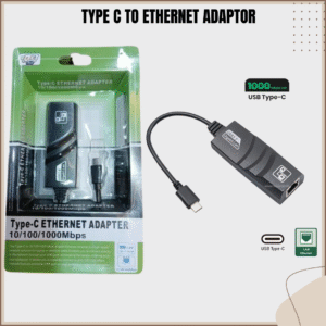 TYPE C TO ETHERNET ADAPTOR