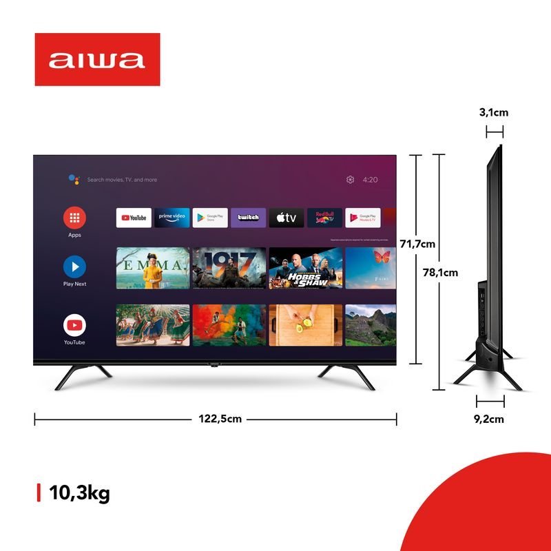 AIWA 32 INCH SMART ANDRIOD TV - Image 3