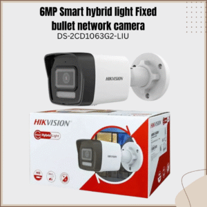 6 MP Smart Hybrid Light Fixed Bullet Network Camera