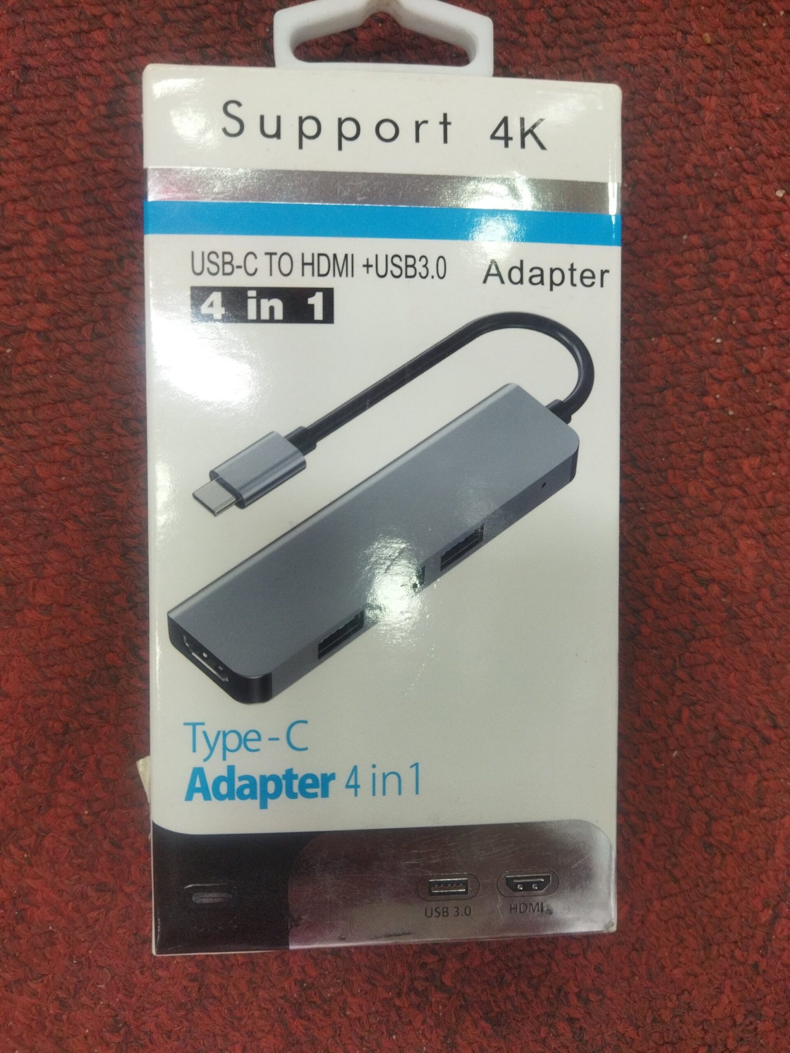TYPE C TO Adaptor 4 in 1 4k