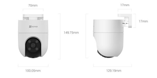 H8C OUTDOOR WIFI CAMERA 3MP/5MP/8MP 360 ROTATABLE CAMERA - Image 3