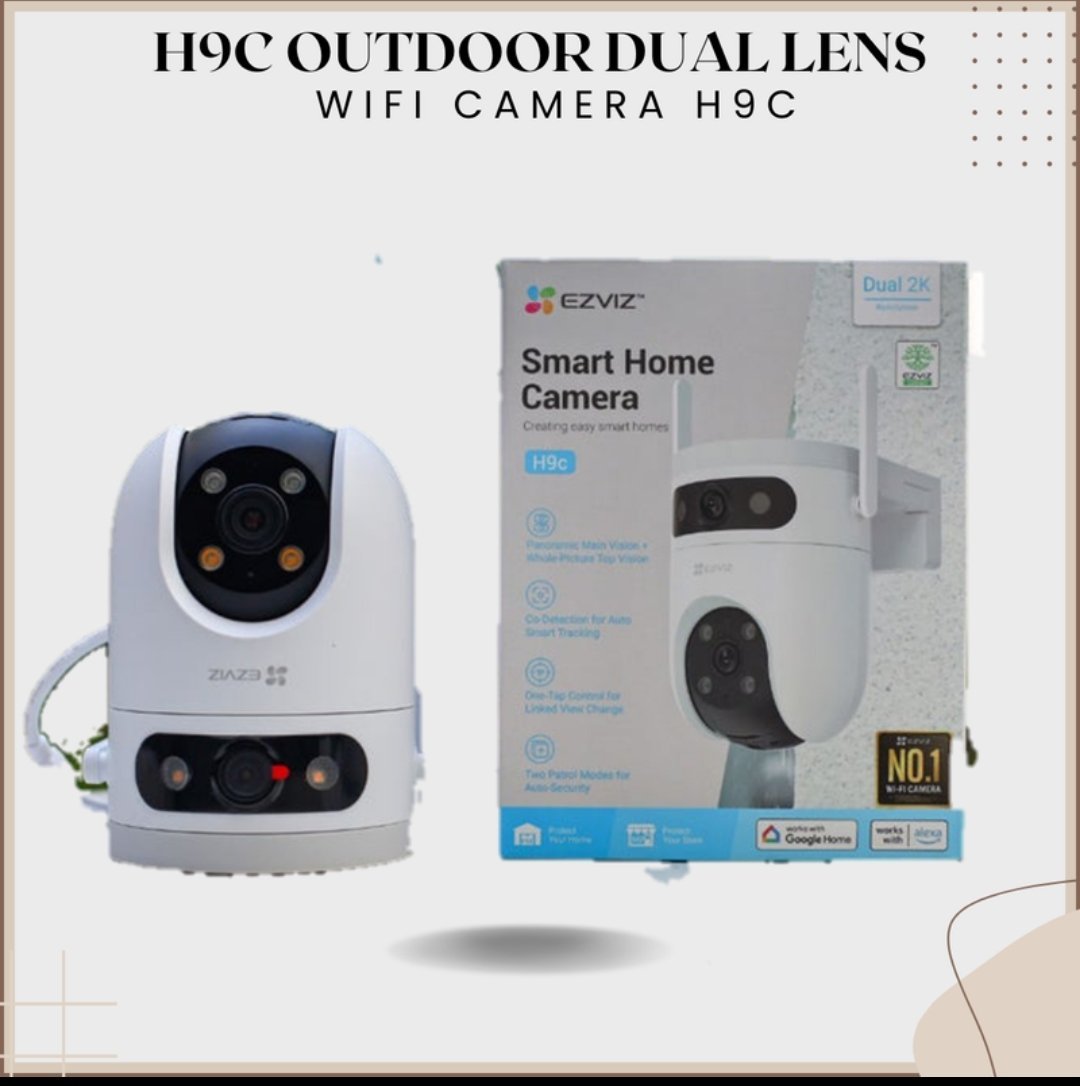 H9C DUAL LENS CAMERA 2K EZVIZ