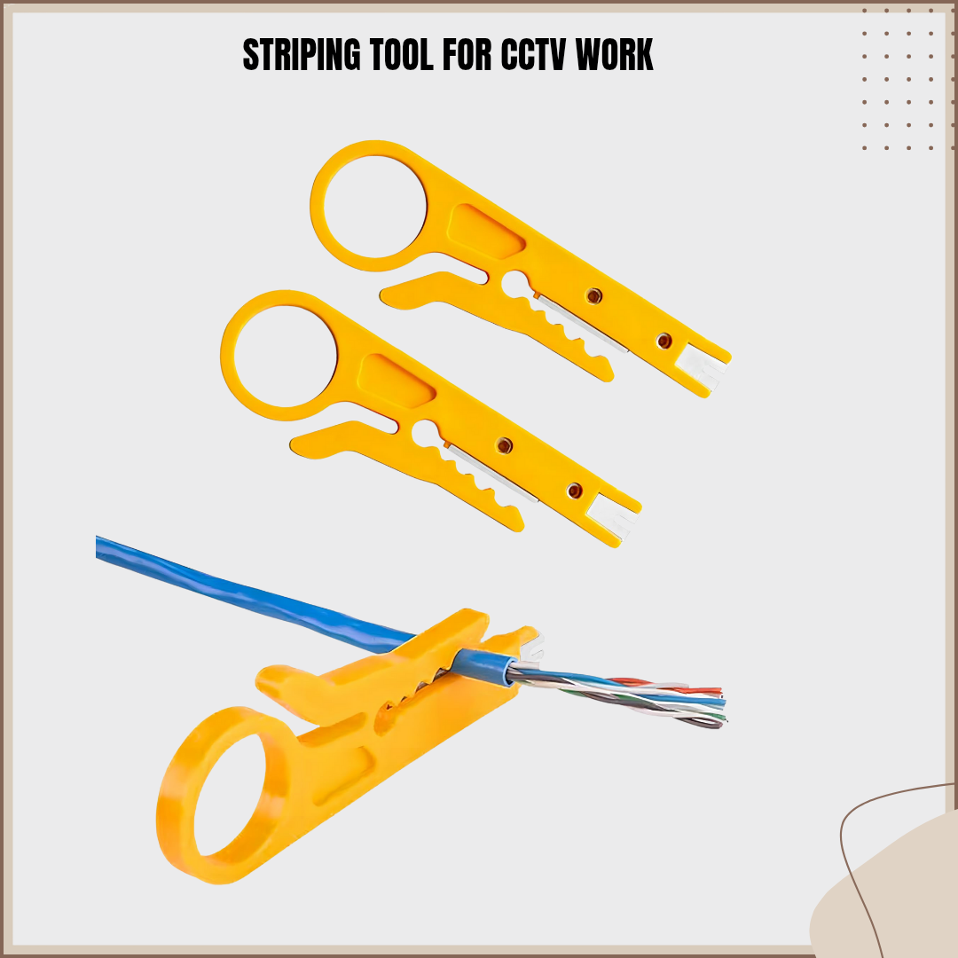 STRIPING TOOL CCTV WORK