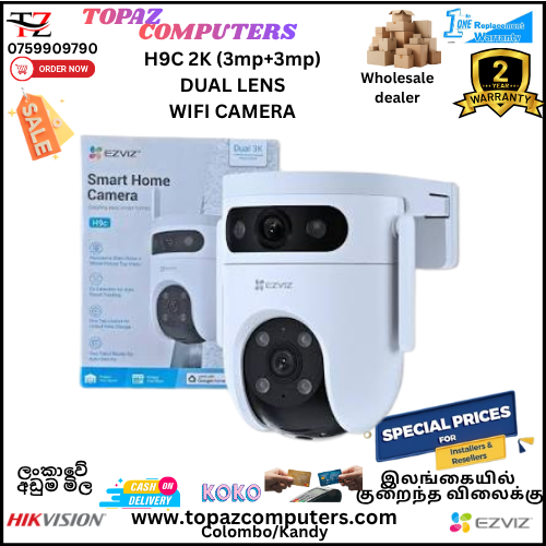 H9C DUAL LENS CAMERA 2K EZVIZ