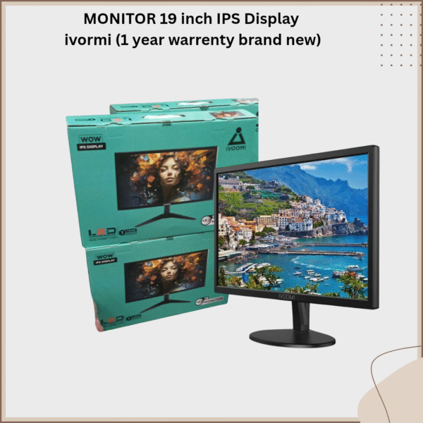 MONITOR 19 INCH 1 Y WARRENTY IPS IVOOMI