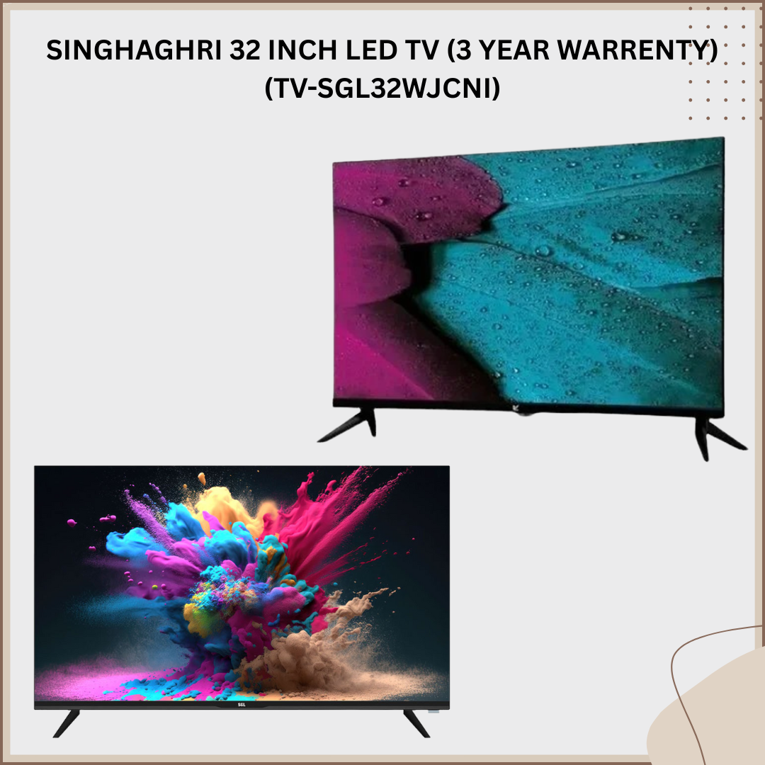 32 INCH LED TV SGL32WSCNI (03 YEAR WARRENTY) - Image 2