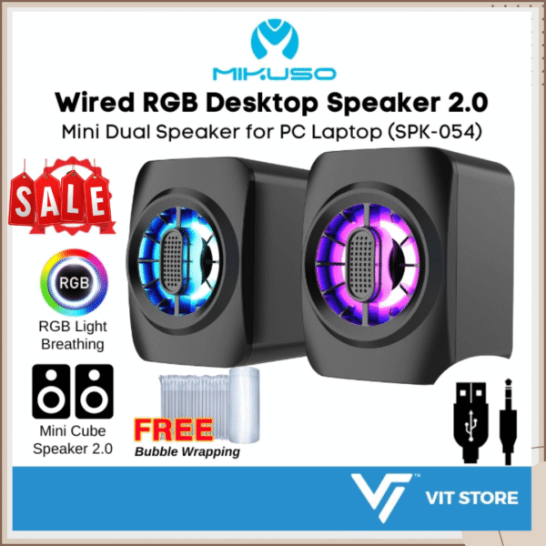 WIRE RGB DESKTOP SPEAKER