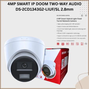 IP DOOM 4MP TWO WAY AUDIO 
DS-2CD1343G2-LIUF/SL