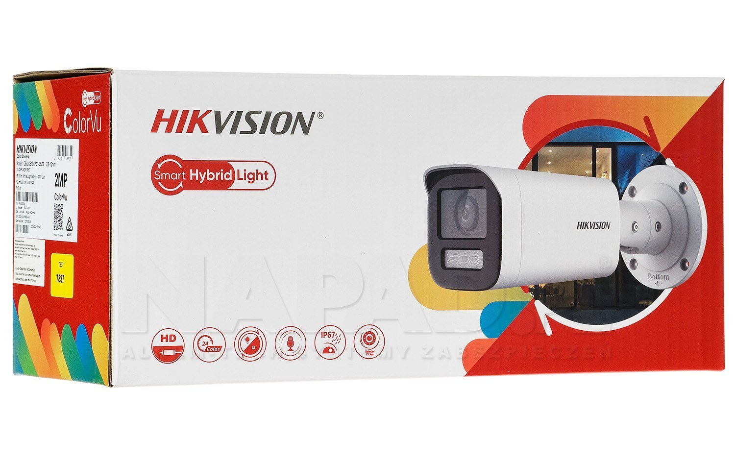 DS-2CE19DF3T-VPLSZE COLOUR VU VERIFIOCAL BULLET - Image 3