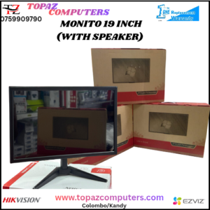 MONITOR 19 INCH 1 Y WARRENTY (with mic)