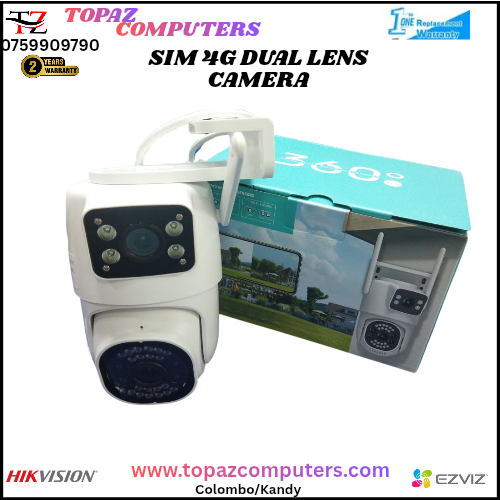 SIM Dual lens 4G Camera SIM