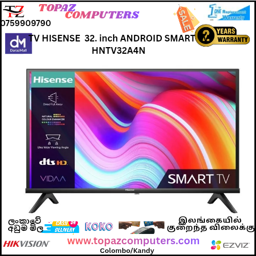32 INCH LED SMART TV HISENSE