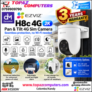 EZVIZ 4G SIM Security Camera Sri Lanka