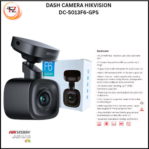 DASH CAM HIKVISION WITH GPS DC-5013F6-GPS