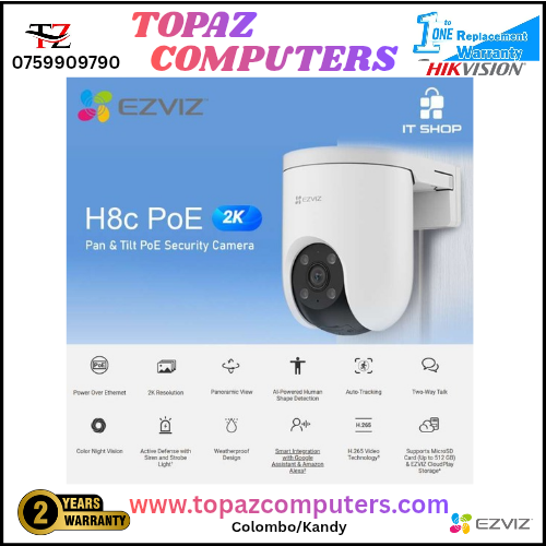 H8C POE SUPPORT CAMERA