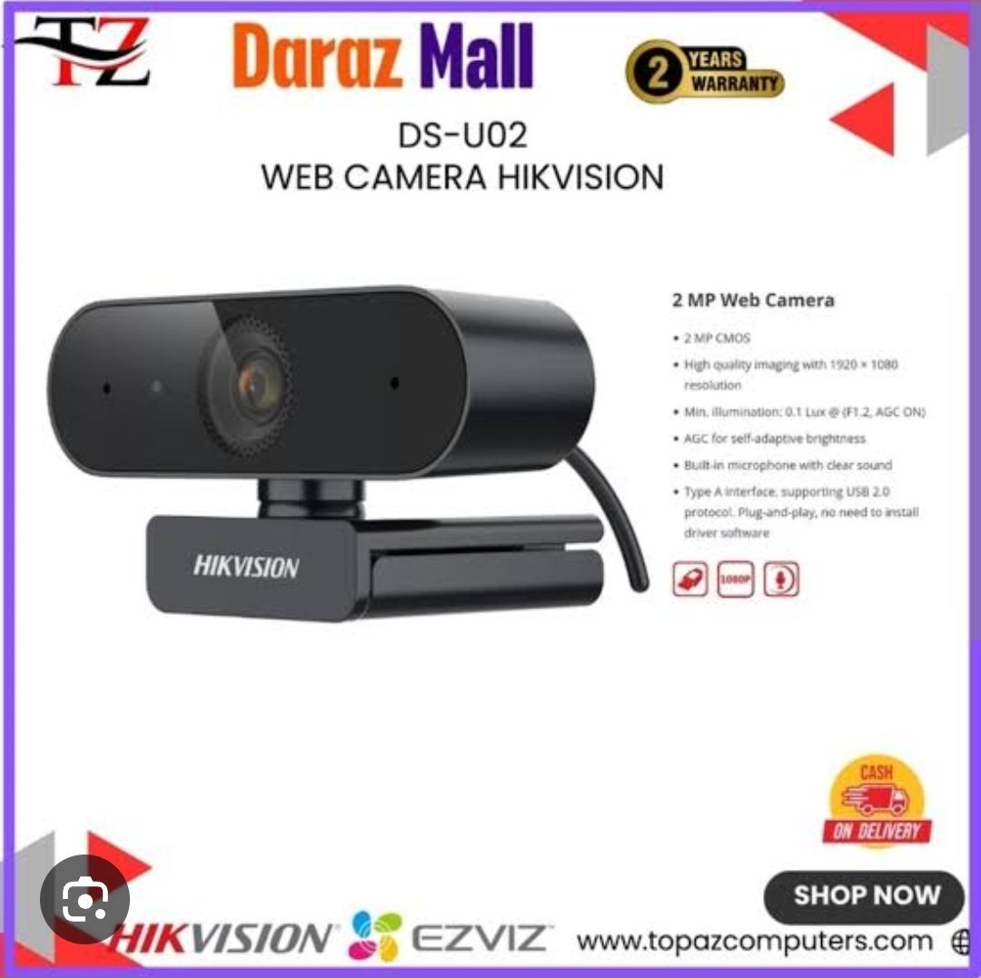 WEB CAMERA HIKVISION D-U02
