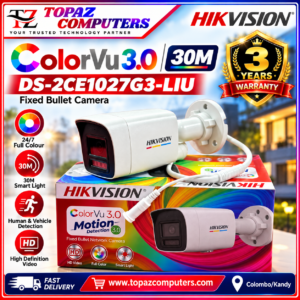 Hikvision ColorVu 3.0 Camera DS-2CE1027G3-LIU