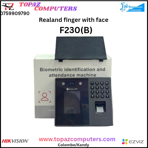 Realand finger print with face