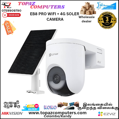 HB8 PRO  SOLER CAMERA SIM +WIFI - Image 2