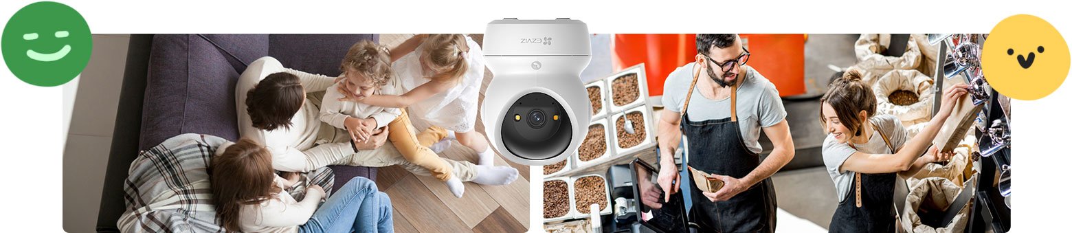 EZVIZ H6C G1 indoor pan tilt WiFi camera