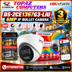 IP DOOM 6MP DS-2CD1367G3-LIU