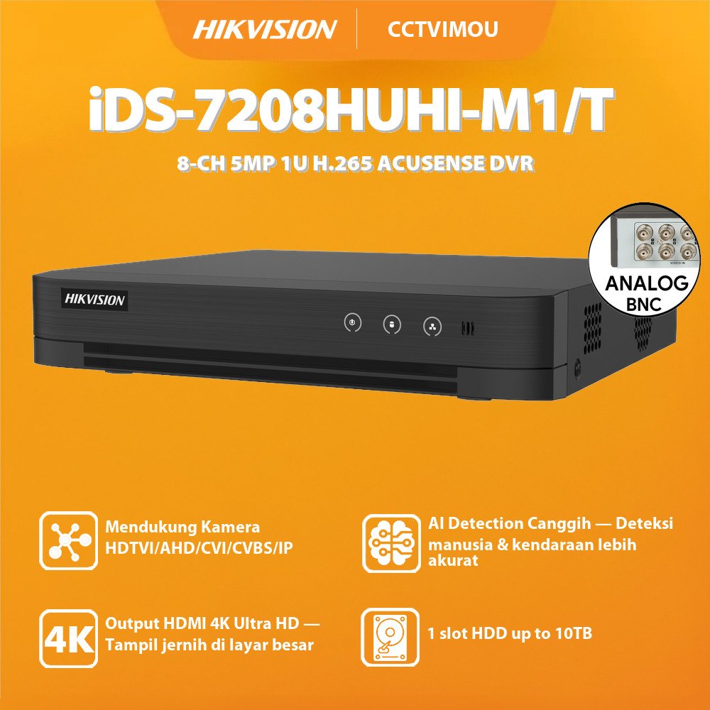 Hikvision iDS-7208HUHI-M1/T DVR reference product photo
